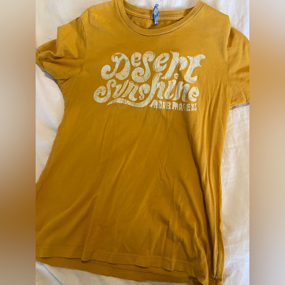 Desert Dreamer Mustard T-Shirt Moab Utah